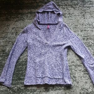 Knit Sweater with Hood